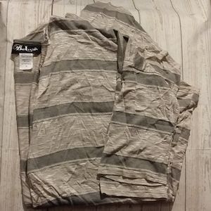 Belush Striped lightweight Cardigan sz 1X